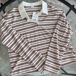 GAP Rugby Shirt Size M NWT